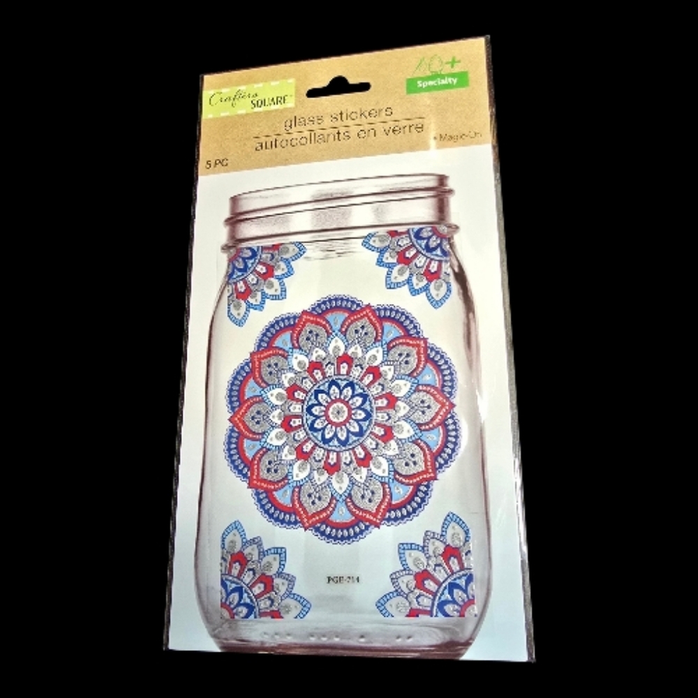 5 Sets Glass Stickers - Picture 6 of 8